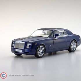 Resim 1:18 Kyosho 2010 Rolls Royce Pantom Coupe Dark Blue 