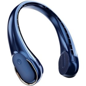 Resim Boyun Fanı, Usb Şarj Edilebilir Kişisel Fan, 3 Hızlı, Ultra Sessiz Mavi Z574n3 Mavi 