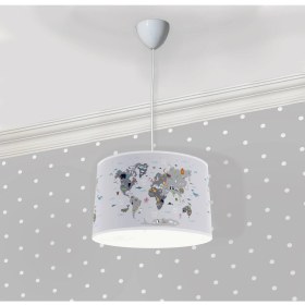 Resim Bebişim Halı Eğitici Harita Çocuk Odası Sarkıt Avize 