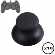 Resim 10 Adet PS2 Analog Topuz Playstation 2 Analog Başlık Cap PS3 Kol Tamiri PS2 Yedek Parça POPKONSOL