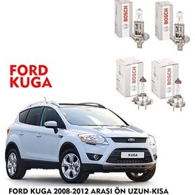 Resim FORD KUGA 2012 ÖN UZUN-KISA 4 LÜ FAR AMPÜLÜ TAKIMI BOSCH 