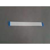 Resim FFC 22 Pin 20cm Düz 1mm Adımlı Esnek Flex Kablo Awm 20624 80c 60v Şerit Fleks Film 