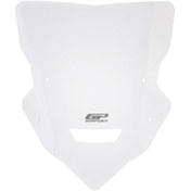 Resim GP Kompozit Yamaha MT-25 2020-2024 Uyumlu Ön Cam Şeffaf 37 cm 