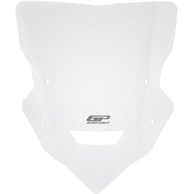 Resim GP Kompozit Yamaha MT-25 2020-2024 Uyumlu Ön Cam Şeffaf 37 cm 