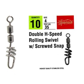 Resim Captain 5003 Double H-Speed Screved Fırdöndü Black Nikel 5li Paket - Standart / 1-0 