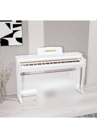 Resim Cremonia 58808 Wh Dijital Piyano 88 Tuşlu Ağırlıklı Klavye - Beyaz 
