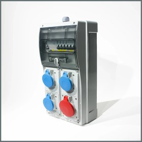 Resim Novsen IP44 Kombinasyon Panosu 3AD. 3X16A, 1AD. 5X16A 
