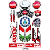 Resim PROMOT Motorsiklet Aksesuar Ekipman Sticker Kask Grenaj Laptop Sticker Seti 0107 