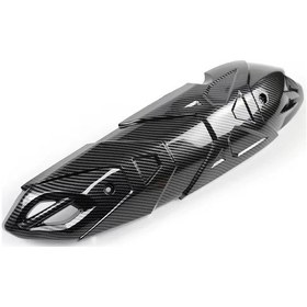 Resim Hsb667 Pcx Egzoz Kapağı Karbon 