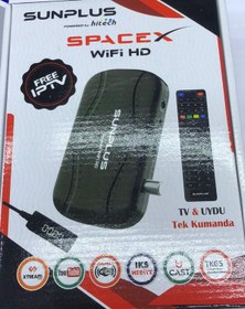 Resim Sunplus Starlink Çanaklı-Çanaksız Dahili Wi-Fi Full Hd Sinema Paketli Uydu Alıcısı - Akıllı Kumanda 