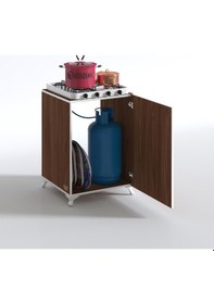 Resim Kenzlife ocak dolabı hoşseda cvz 85*60*56 hazır mutfak klasik set üstü ocak için arkalıksız 