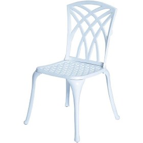 Resim Rehome Alüminyum Sandalye Cg518 Beyaz 