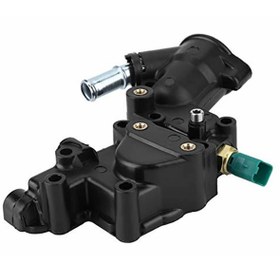 Resim Termostat Baglantı Gövdesi Peugeot 206 207 Bıpper Nemo C3 1336Y8 