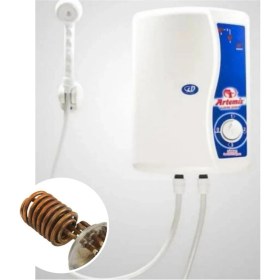 Resim Artemis Bakır Rezistanslı Elektrikli Şofben 7,5 kW 10 lt/dk Su Isıtma Kapasitesi ile Güçlü Performans 