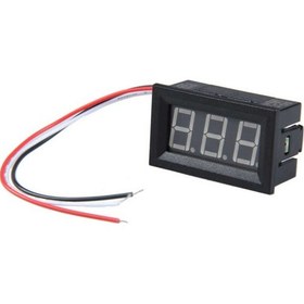 Resim Robo90 Voltmetre Dc Kırmızı (0-30V) 