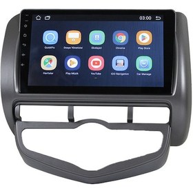 Resim Honda Jazz / City Dijital Klima 2004-2008 9 inç 10-256 GB PRO Android Carplay Multimedya 