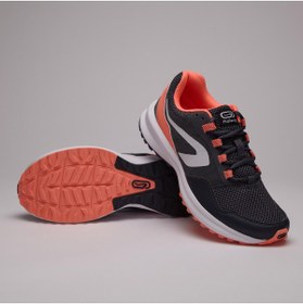 Resim Decathlon Kalenji Kadın Gri Turuncu Spor Ayakkabı / Koşu - Run Actıve 