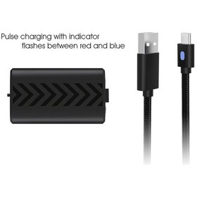 Resim Dobe Xbox Series S-X Gamepad Batarya Şarj Kablosu Set 