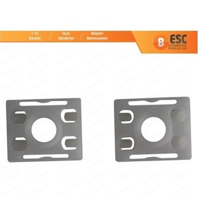 Resim Mercedes Sprinter Vw Crafter için 2 Adet Cam Kriko Ray Plastiği N11.9838 