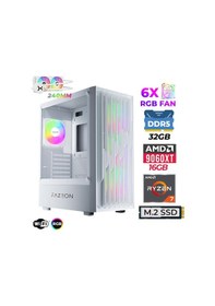 Resim Fazeon Astra X460 R7-7800X3D 32 GB 1 TB M.2 NVMe SSD 16 GB RX9060XT Free Dos Masaüstü Oyuncu Bilgisayarı 
