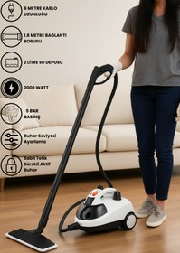 Resim Yui SC1000 Çok Fonksiyonlu Buharlı Temizlik Makinesi Buharlı Temizleyici 