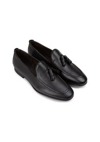Resim Deery Hakiki Deri Siyah Erkek Loafer Ayakkabı - 01701msyhc28 Siyah 