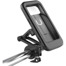 Resim Createtech Vkemall Tutucu Tutucu Telefonu Su Navigasyon Motosiklet Geçirmez Cep Bisiklet Eg Siyah 