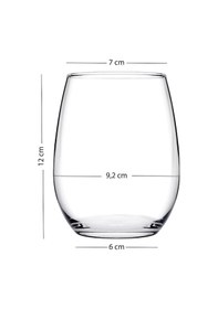 Resim Rakle Astoria Gold 4'lü Meşrubat Bardağı Seti 570 Cc Renkli 