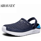 Resim Mavi Unisex Moda Plaj Takunya Kalın Taban Terlik Su Geçirmez Kaymaz Sandalet Kadın Erkek İçin Terlik Mavi 