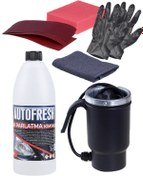 Resim AutoFresh Far Temizleme Seti Buharlı Oto Far Parlatma Buhar Makinesi Araç Far Temizleme Solüsyonu 