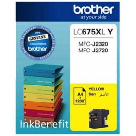 Resim Brother HPZR Brother LC675XL Sarı Kartuş Y.K 