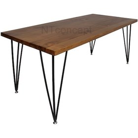 Resim Ntconcept Ntconcept Doğal Ağaç Çalışma Masası 