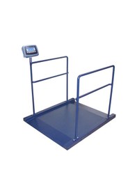 Resim Cw 300 KG x 100 Gr 90 x 120 Diyaliz Baskülü Çift Rampa 