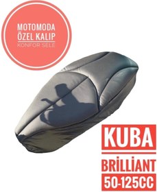 Resim MotoModa Kuba Brilliant Konfor Sele (50-125cc) 