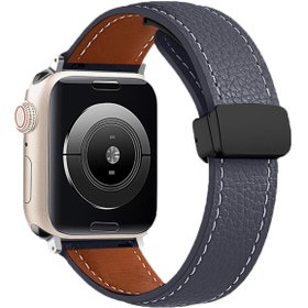 Resim Huawei Watch 3 GT GT2 GT2e GT3 GT4 GT5 Pro 46mm Ultimate SE Elite Kordon Magnetli PU Deri Kordon 22mm 