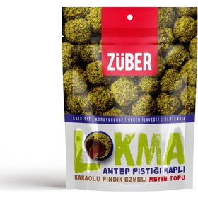 Resim Züber lokma antep fıstığı kaplı meyve topu 96 g 