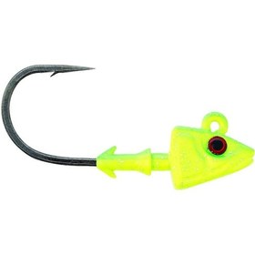 Resim Mustad Sd824 Shad Chartreuse İğne No: 2-0 5g Jighead 3 Adet 
