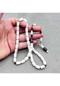 Resim Usta İşçilikli Yılan Ağacı Ve Narçıl Ağacı Tesbih 