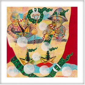 Resim Dream Bubbles 2 - 110x110 / Sadece Baskı (Rulo Halde) / - 