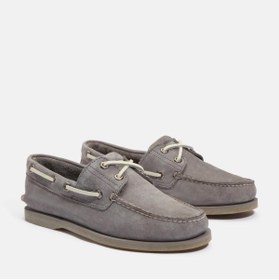 Resim Timberland CLASSİC BOAT BOAT SHOE Erkek Gri Tekne Ayakkabısı TB0A4187EL81 