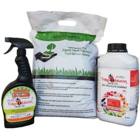 Resim Tüm Bitkiler 1 KG Toz + 750 ML Çiçek Coşturan + 5 L Sıvı Gübresi 