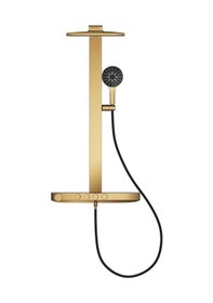 Resim Grohe Rainshower Aqua Pure Duvara Monte Termostatlı Duş Sistemi - 100964gl00 Altın 