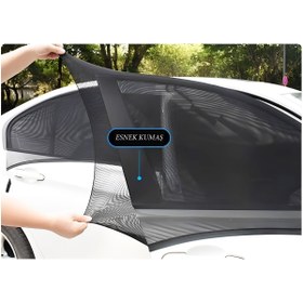 Resim joseki Oto Güneşlik Perde Araç Yan Cam Güneşlik Bebek Yüz Koruma Araba Cam Gölgelik Lastikli Oto Cam Perde 