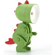 Resim Adet Led Öğrenci Sevimli Gece Lambası, Mini Köpek Dinozor Okuma Masa Lambası, Taşınabilir Katlanabilir Küçük Masa Lambası Küçük Mini Yeşil 
