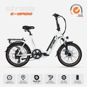 Resim Stradacycles E-Spido Hidrolik Disk 20 Jant Katlanabilir Elektrikli Bisiklet 