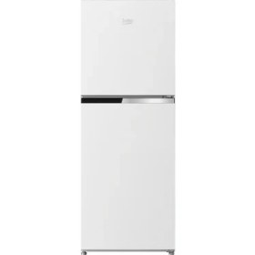 Resim Beko Çift Kapılı No Frost Buzdolabı 210 L – F Enerji Sınıfı, Hızlı Soğutma ve Dondurma, Sessiz 41 dB Beyaz 