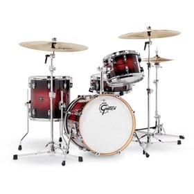 Resim Gretsch Renown 4 Parça Akustik Davul (Cherry Burst) 