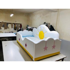 Resim Puf Bebe Montessori Serisi_yumuşacık Puf_çocuk_bebek Yatağı_güneşli Yatak 100x 200 Ölçüde (YATAK DAHİLDİR) 