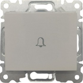 Resim Makel Defne Beyaz Çerçevesiz Liht Butonu 