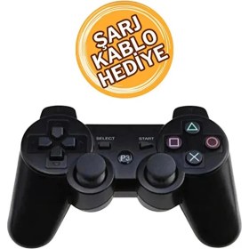 Resim SP Ps3 Kablosuz Analog Oyun Kolu Oyuncu Konsolu Dualshock Wireless Joystick Controller ( Lisinya ) 